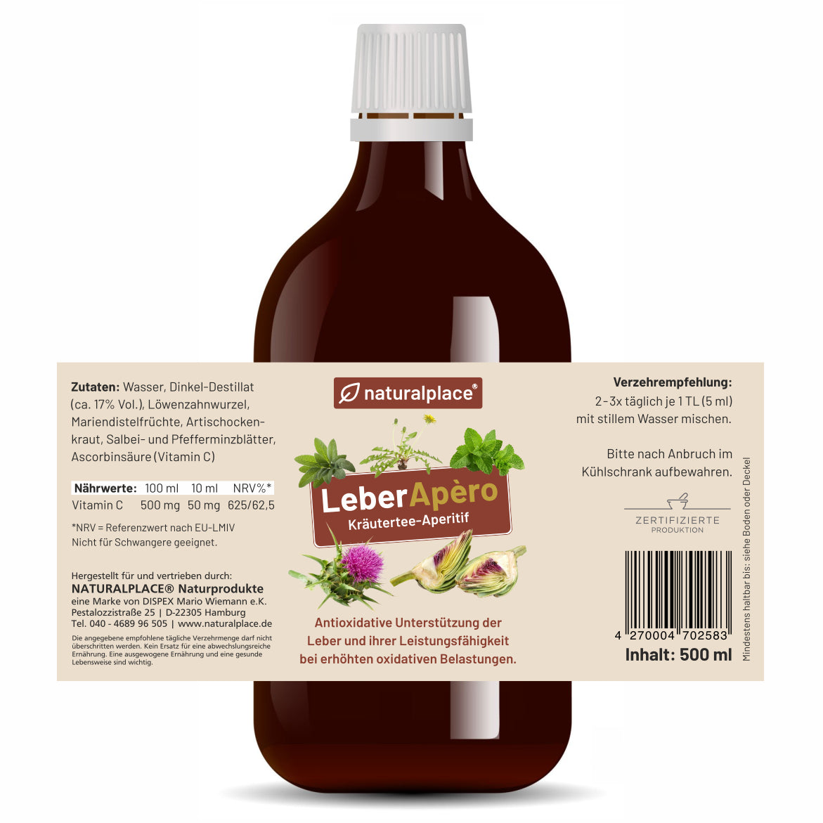 LeberApèro Kräutertee Aperitif