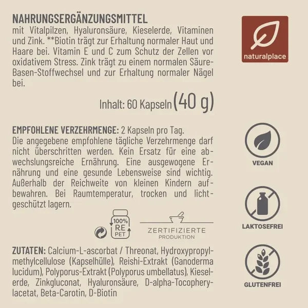 HAUT HAARE NÄGEL Komplex